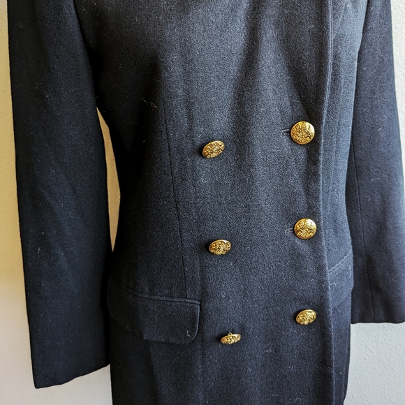 Vintage Black Wool Brooks Brother's Blazer - Picture 2 of 9